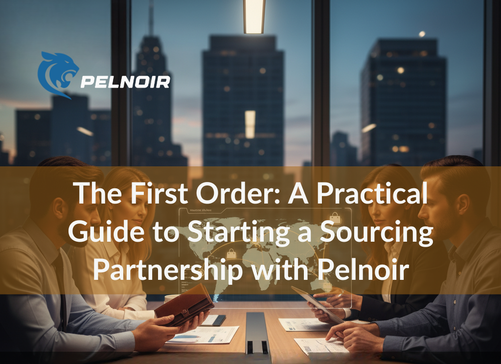 the first order a practical guide to starting a sourcing partnership with pelnoir