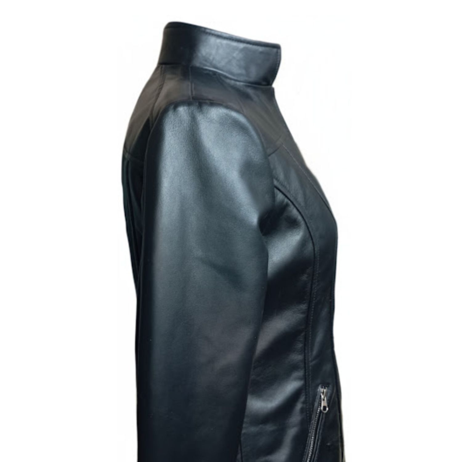 pelnoir women's leather jacket | slim fit black racer coat pelnoir women's leather jacket | slim fit black racer coat